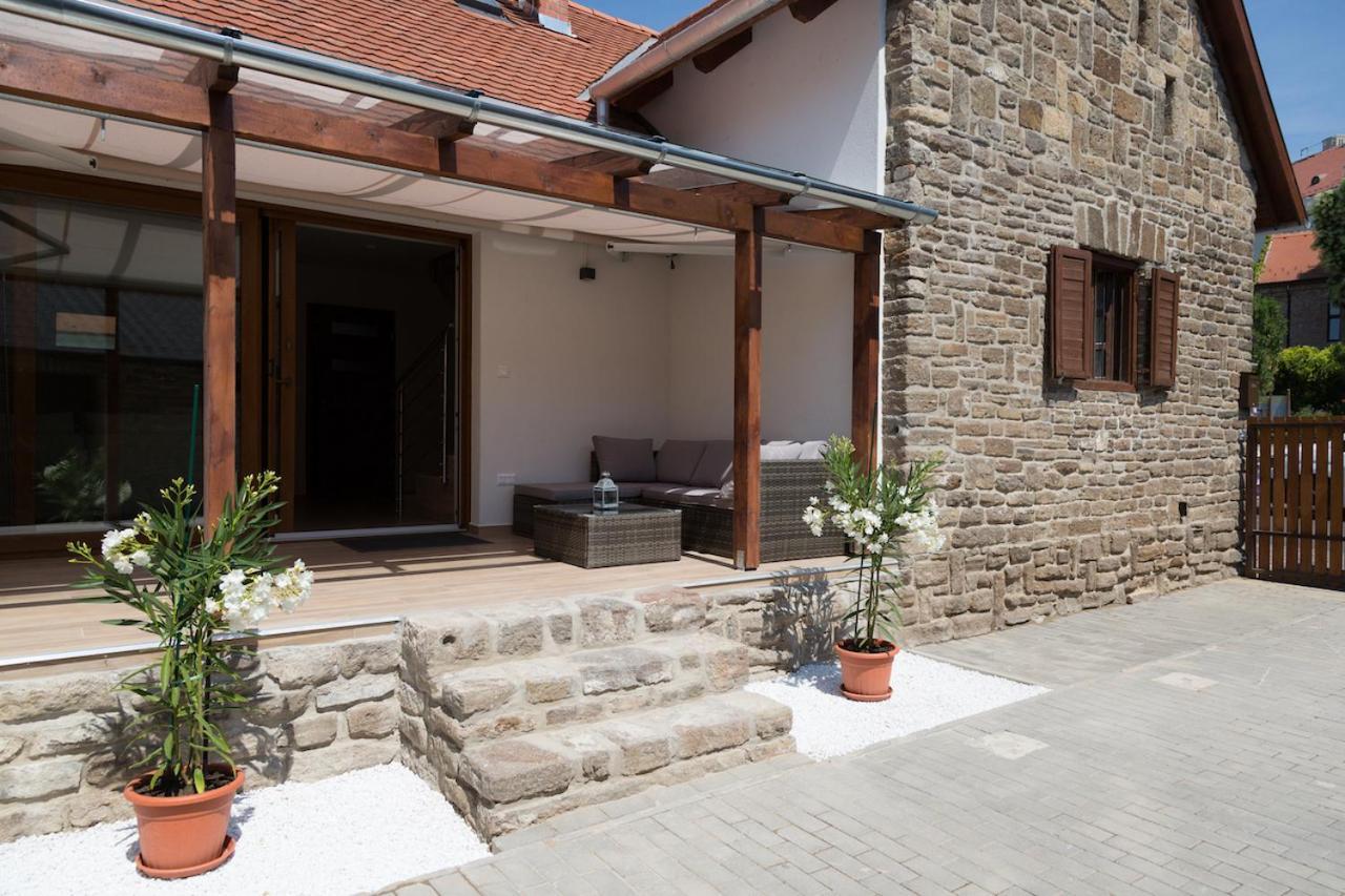 Piros Vendeghaz Villa Tihany Exteriör bild