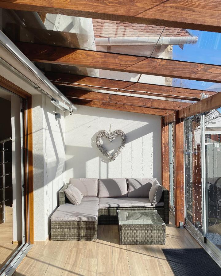 Piros Vendeghaz Villa Tihany Exteriör bild