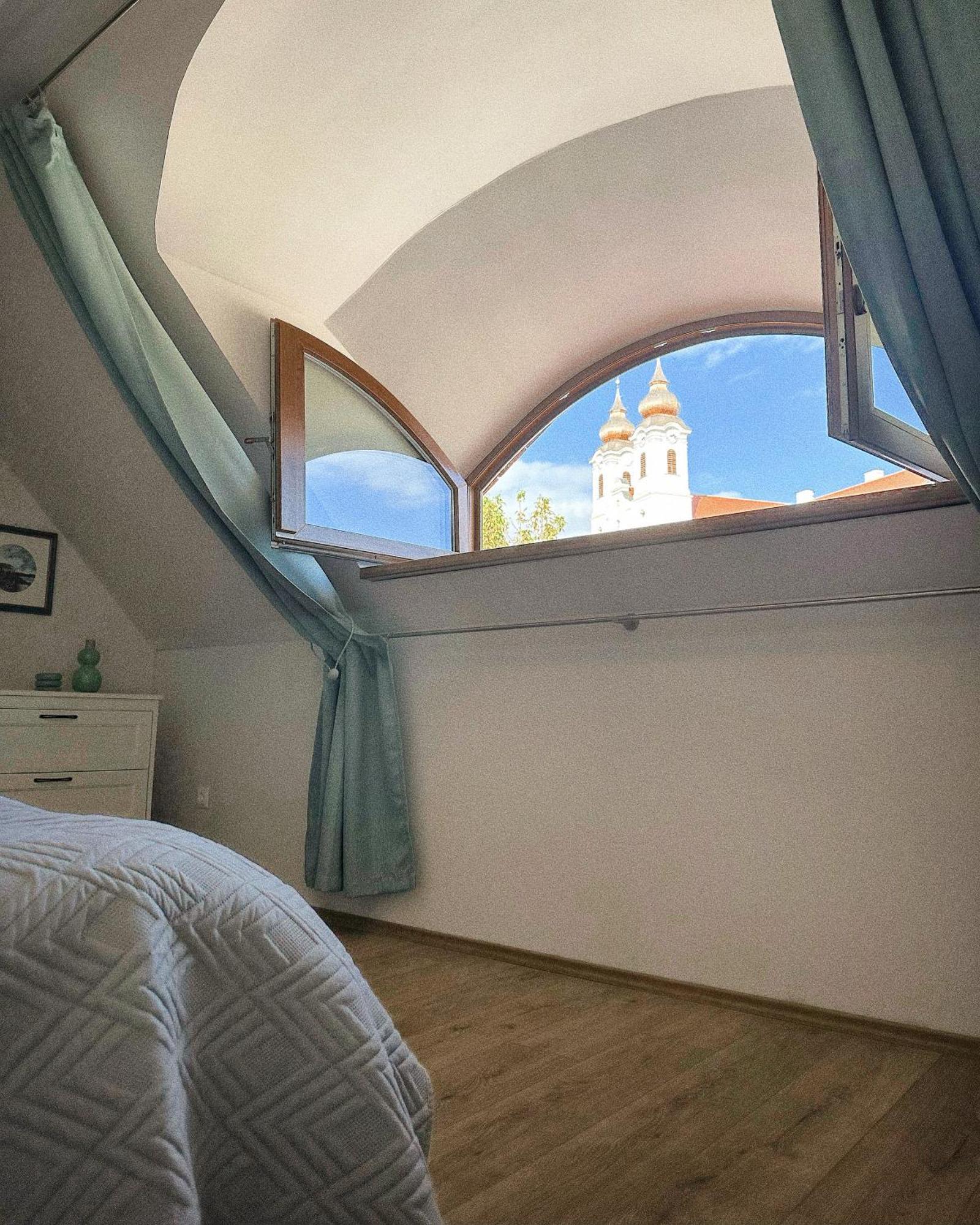 Piros Vendeghaz Villa Tihany Exteriör bild